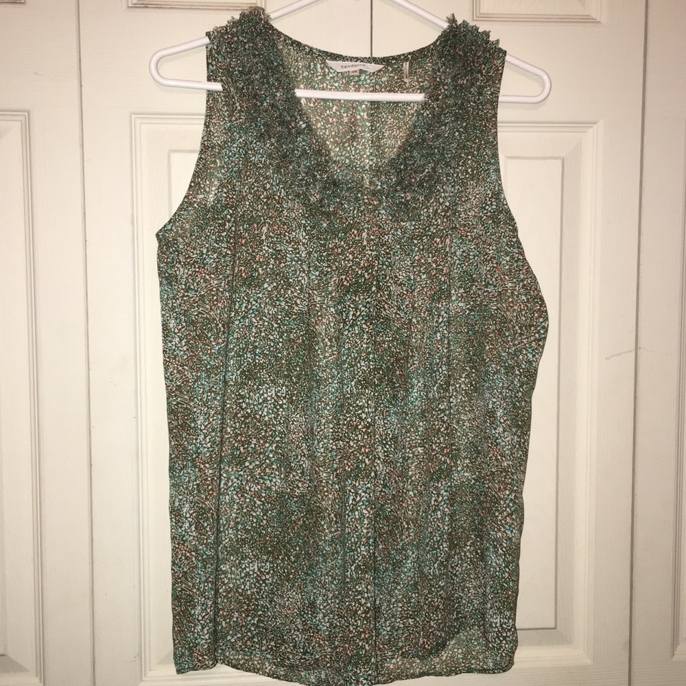 Sandwich Size 38 Polyester Tank Top